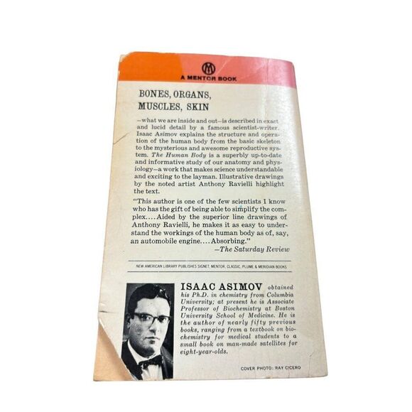 The Human Body: Its Structure And Operation By Isaac Asimov Illustrated By Antho - Picture 3 of 7